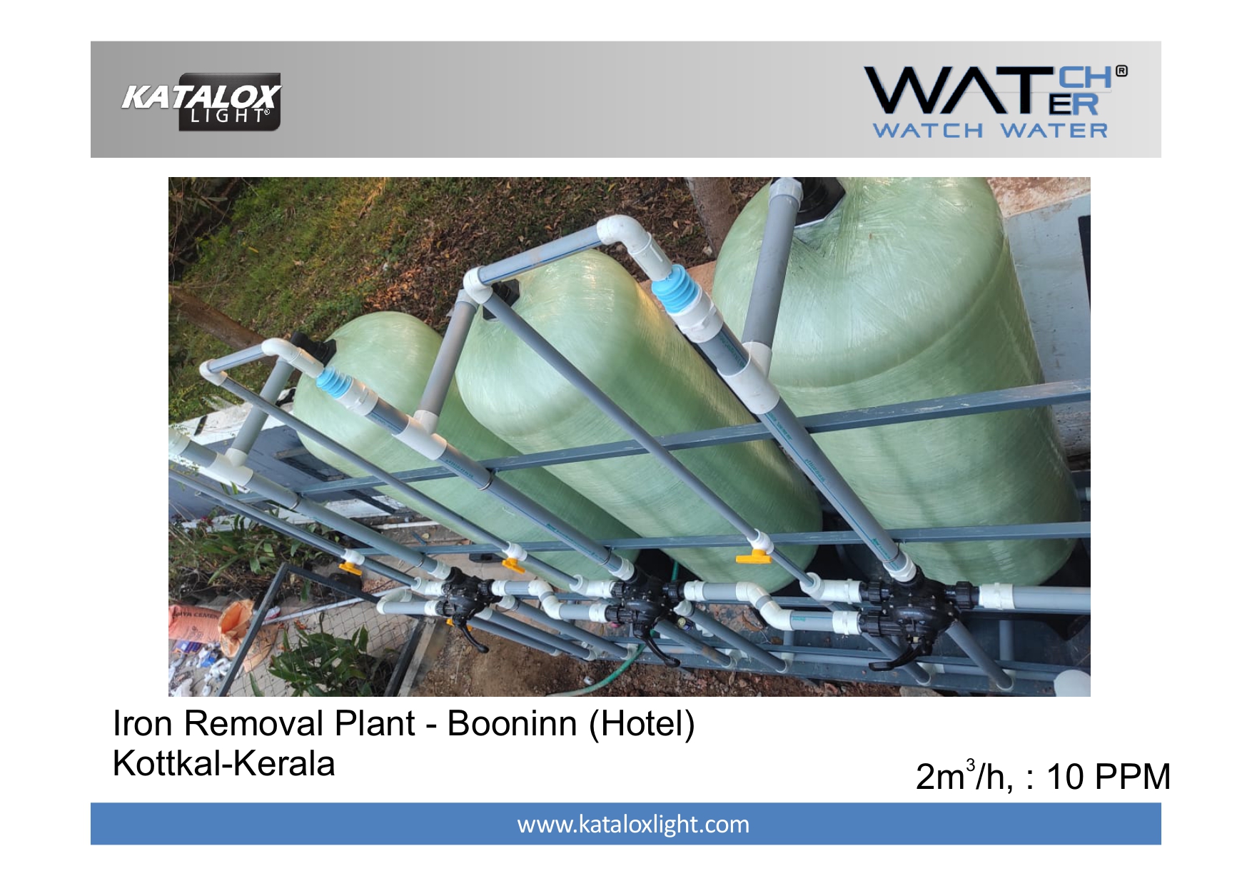 water iron removal plant in kerala